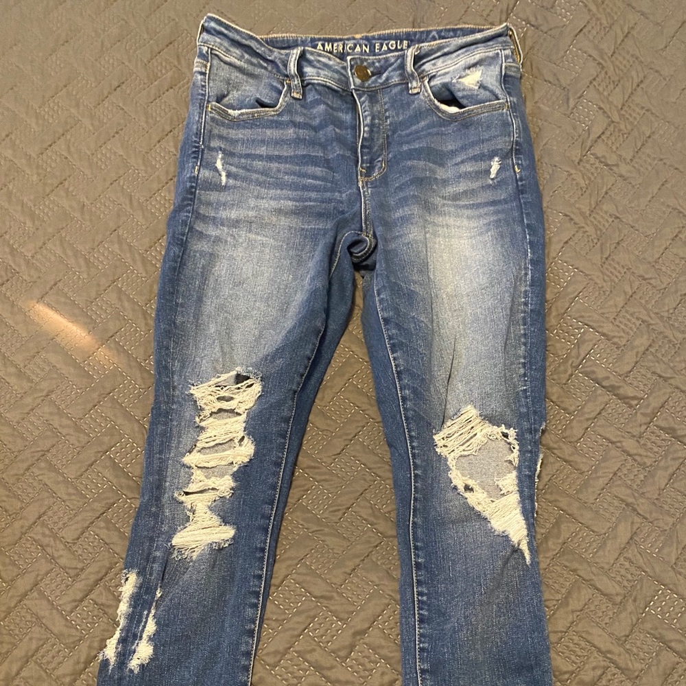 American Eagle Ripped Jeans
